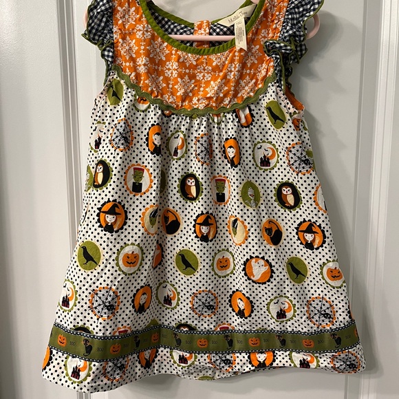 Matilda Jane Halloween tunic top. 🎃 Sister set available! Size 6 and 8. SOLD - Picture 2 of 4